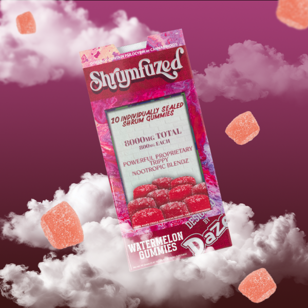 Shrumfuzed 10pk Gummies 800mg – Watermelon