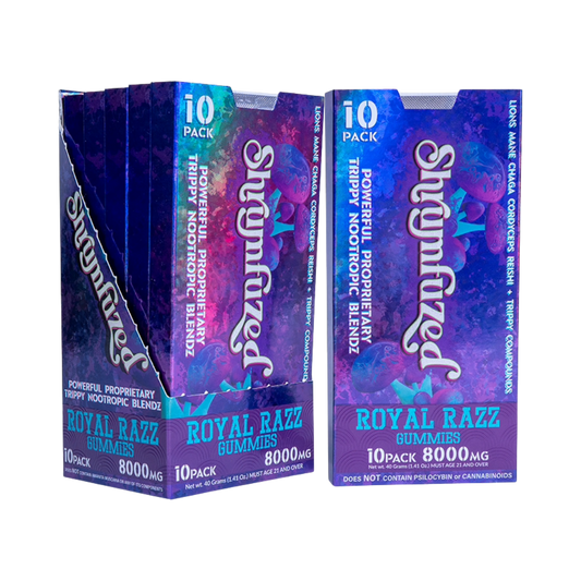 Shrumfuzed 10pk Gummies 800mg – Royal Razz