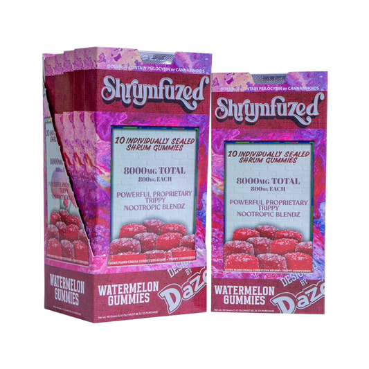 Shrumfuzed 10pk Gummies 800mg – Watermelon