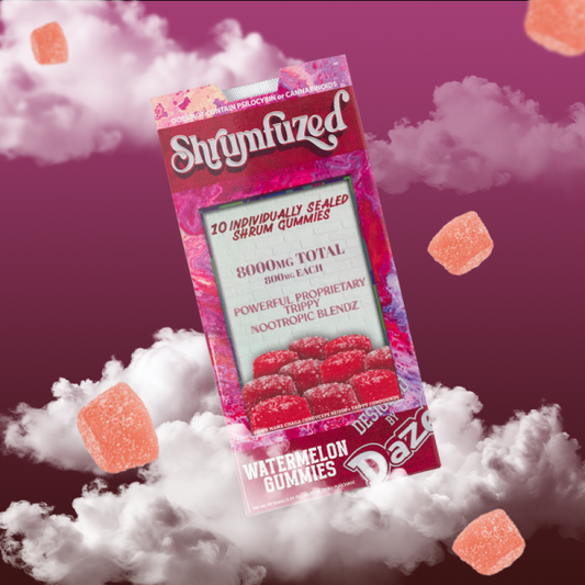 Shrumfuzed 10pk Gummies 800mg – Watermelon